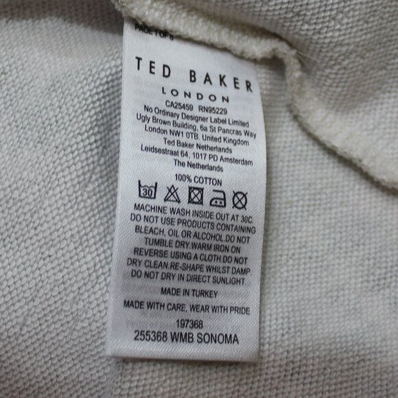 Ted Baker London Sonoma Printed Sweater abstract print Woman's size  EU 1/ US 4 - Picture 9 of 11